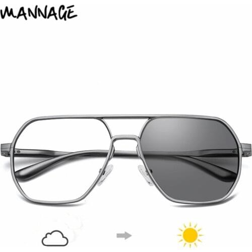 Man Women Prescription Glasses Anti Blue Light Computer Glasses Clear Lens Eyewear Frame Fashion Oversized Metal Goggles