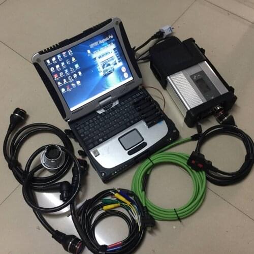 Star diagnosis c5 ssd super 2020.12 newest software with laptop cf19 touch screen ready to use multi languages best quality