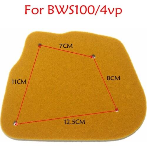 Free shipping motorcycle air sponge cleaner air filter For Yamaha ZUMA 50 WY50 BWS100 4VP-E4451-00-00 moto scooter air filter