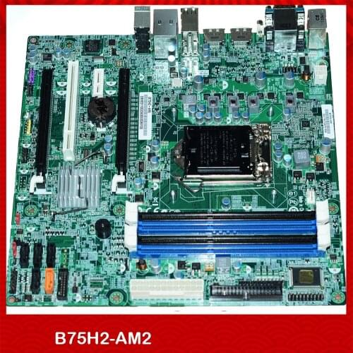 Working Desktop Motherboard for B75H2-AM2 1155 B75 DDR3 USB3 DVI System Board Fully Tested