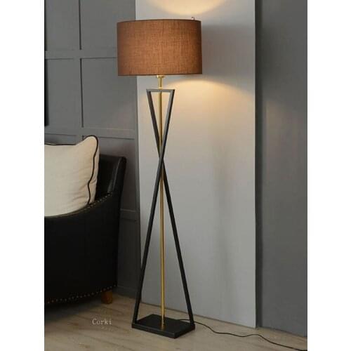 Modern Floor Lamp Creative Iron Floor Lamp For Nordic Living Room Bedroom Study Decor Light Home Night Table Lamp Standing Lamp
