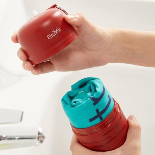 Sports Quick-drying Towel Beach Towel Swimming Towel Double-sided Fleece Skin-friendly Absorbent Bath Towel Portable Storage Box