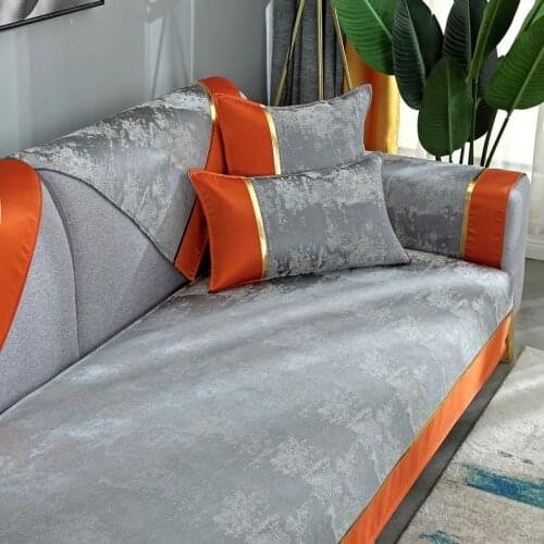 Sofa cushion Four seasons universal slipcover Nordic minimalist sofa cover custom made Fabric sofa towel for leather sofa