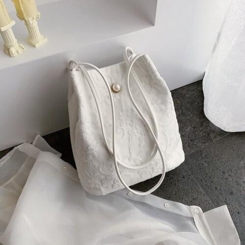 2020 Fashion Black White Lace Shoulder Beach Bag Summer Women Crossbody Bag Messenger Bags Female Travel Handbag Big Totes bolsa