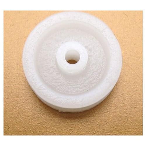 10Pcs 2*13mm Plastic Pulley Wheel 1.9mm Hole for 2mm Motor Shaft Model Pulley Toy Accessory for DIY Car F17653