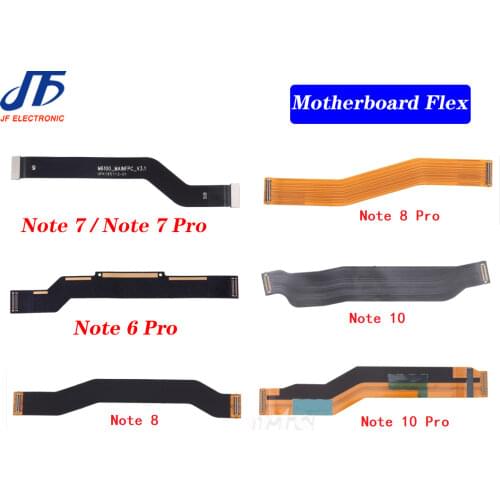 10PcsFor Xiaomi Redmi Note 6 7 8 9 10 Pro 9S 8T 8 8A 9 9A 9C Main Board Motherboard LCD Display Connector Flex Ribbon Cable
