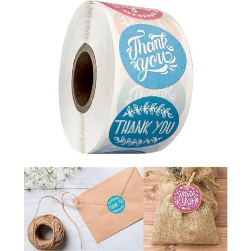 500 Pieces / Roll Gift Stickers Gift Stickers Paper Labels Jam