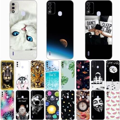 For Itel A33 for Itel A36 Case Fashion Silicone Soft TPU Cute Back Cases for Itel A37 for Itel A48 Phone Cover Funda Coque