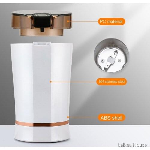 Electric Grinder Stainless Steel Multigrain Grinder Household Powder Machine Coffee Grinder Electric Mini Desktop Grinder