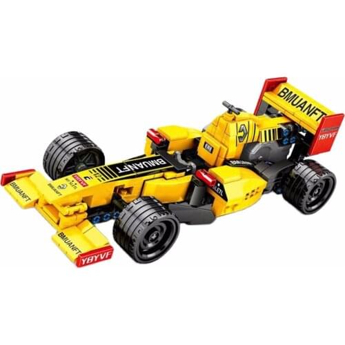 Racing Car Building Block Technology 2020 Classic Toys Sam Operation Center City Ppull Back Car Christmas Gift DIY