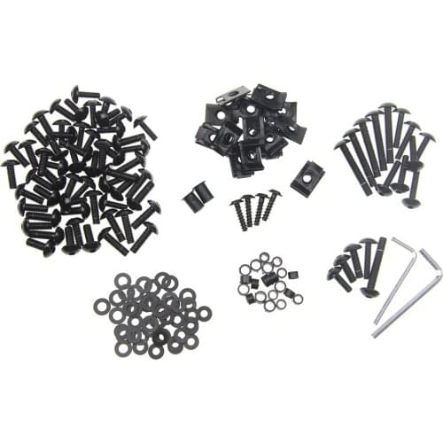 Full Fairings Bolts Screws Hardware For Honda Suzuki Kawasaki Yamaha Ducati BMW Aprilia Victory Sportbikes Universal Bolt Kits
