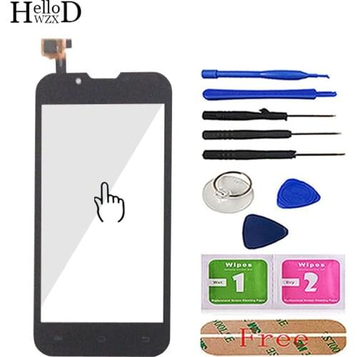 Touch Screen For Azumi A50C Smartphone Front TouchGlass Touch Glass Touch Screen Digitizer Panel Lens Sensor Tools Adhesive