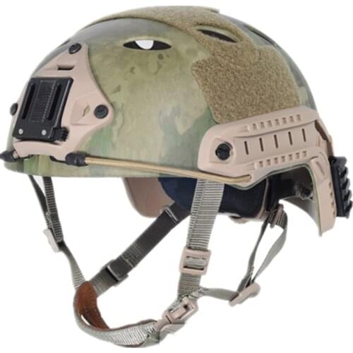 2019 FMA Tactical FAST Helmet-PJ Type Airsoft MOLLE Gear For Hunting Camping Outdoor Stport Free Shipping Multicam (L/XL) TB465