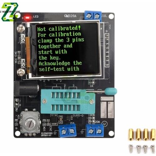 GM328A Mega328 Transistor Tester Diode Capacitance ESR Voltage Frequency Meter PWM Square Wave Signal Generator SMT Soldering