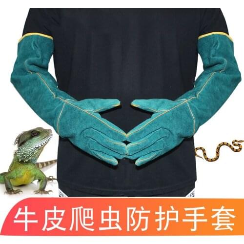 Pet supplies, hot style, crawler bite gloves 62 cm pet protective gloves dragon snake bite
