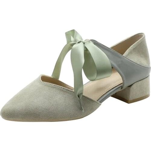 Sexy Pointed Toe Pumps Women Fashion Designer Lace Up High Heels Office Lady Elegant Party Mules Shoes Platform Wedges Sandals