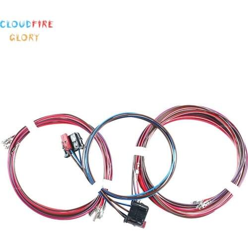 Rear Door Stereo Speaker Upgrade Cable Wires Harness For VolksWagen Golf 6 MK6 MK7 Je tta MK5 Polo Tiguan Touran