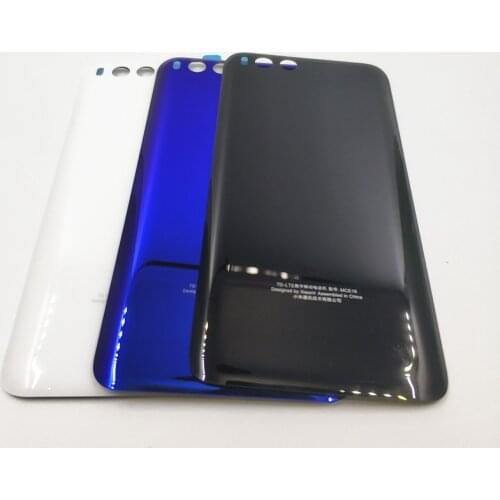 For Xiaomi Mi 6 Mi6 Note 3 Back Cover Battery Glass Housing For Xiaomi Note3 Rear Cover+3M Sticker Replacement Parts