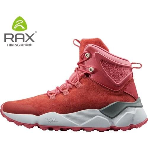 RAX New Waterproof Hiking Boots For Women Breathable Hiking Boots Trekking Mountain Boots Women Climbing Walking Shoes Sneakers