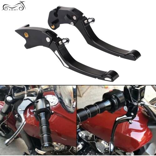 1 Pair Motorcycle Black Left & Right Aluminum Clutch Brake Levers For Indian Scout 2013-2019 Sixty 2016-2019 2017 2018