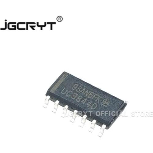 10Unids/lote UC3844D UC3844DG UC2844D SOP14-pin new power management chip SMD IC