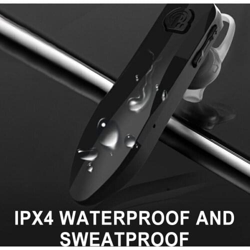 J10 Car Wireless Bluetooth Headset 4.1 70 Hours Long Standby Headphones Mini Hands-free Earbud with Microphone for Smart Phone