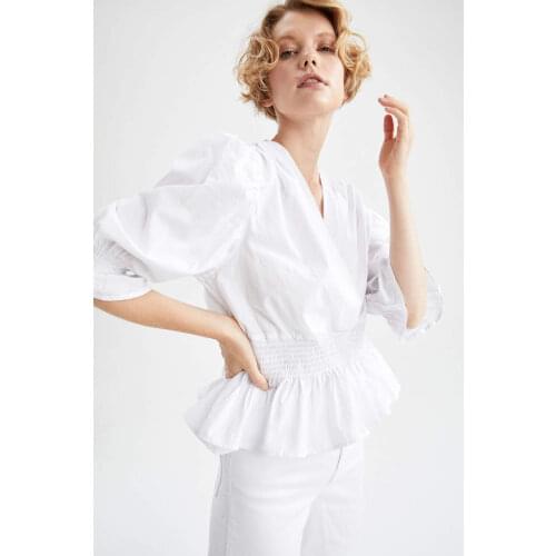 Блузки с запахом DeFacto China At AliExpress