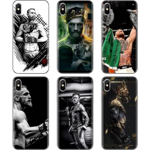 For Xiaomi Redmi 2 S2 3 3S 4 4A 5 5A 5 6 6A 7A 9 9T 9C 9A Pro Pocophone F1 Soft TPU Phone Case Conor-Mcgregor-C-Fashion