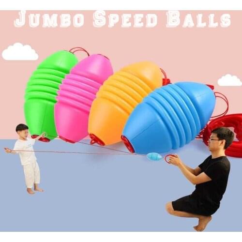 Jumbo Speed Balls Shuttle Zip and Zoom Ball Juggling Sport Games for Children Kids Outdoor Toys Sensory Play Kinder Speelgoed
