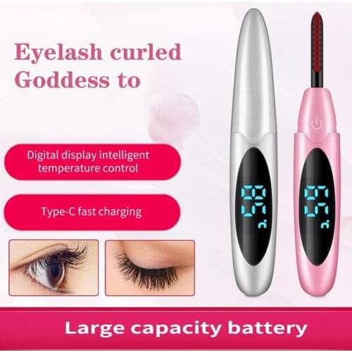 Electric Eyelash Curler Heated Eyelashes Curling Beauty Makeup Lasting Lash Lifting Curler Ironing Comb Beauty Cosmetic Comb