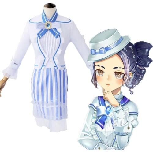 Game Identity V Cosplay Costumes Iron Lady Coordinator Martha Behamfil Cosplay Costume Halloween Carnival Party Cosplay Costume