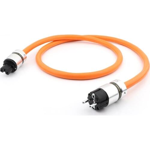 LINN K800 5N OFC Pure Copper European standard Power Connector EU Schuko Power Cord HIFI