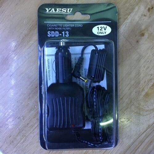 SDD-13 Cigarette lighter cord car charger for Yaesu VX6R 7R 8R 8DR,FT-60R,FT-70DR,FT1DR 1XDR, 2DR etc HAM radio 12V DC only