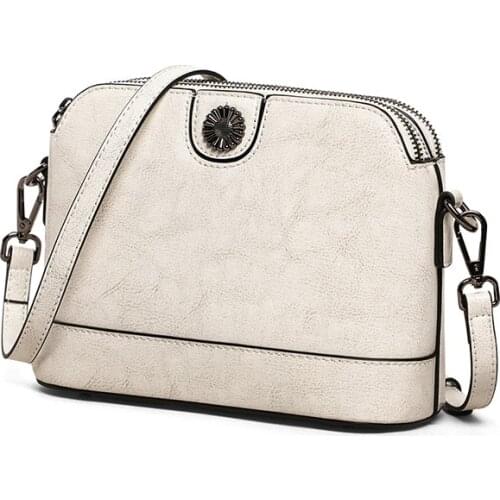 High Quality Premium Small Messenger Bag For Women Cowhide Leather Crossbody Shoulder Bags Brand Design Female Girls Casual