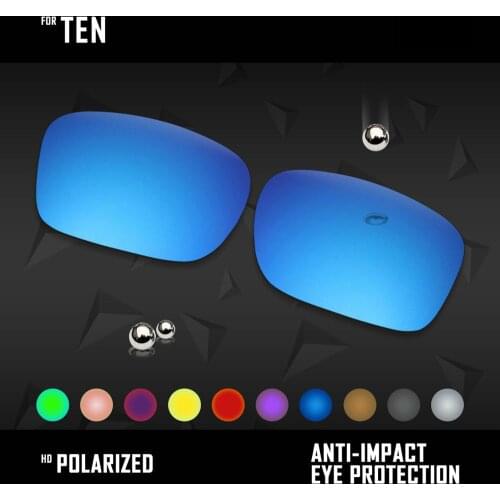 OOWLIT Lenses Replacements For Oakley Ten OO9128 Sunglasses Polarized - Multi Colors
