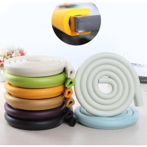 2M Children Protection Table Guard Strip Baby Safety Products Glass Edge Furniture Horror Crash Bar Corner Foam Bumper Collision