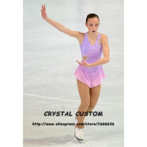 Women Figure Skating Dresses Graceful New Brand Ice Skating Dresses For Competition DR4134