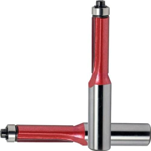 1pc 1/2*3/8 CNC Woodworking engraving machine bit Tungsten steel tools milling cutter wooden trimming knife 1/2 Shank