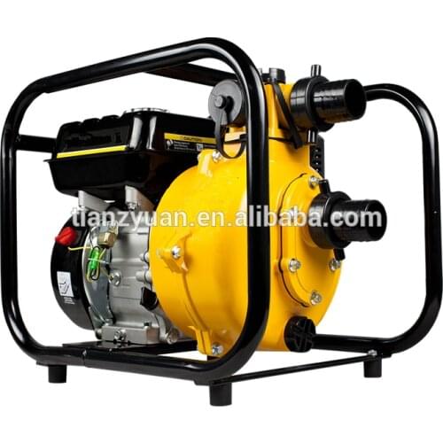 2 inch gasoline high pressure water pump driven by 5.5Hp-6.5Hp power engine