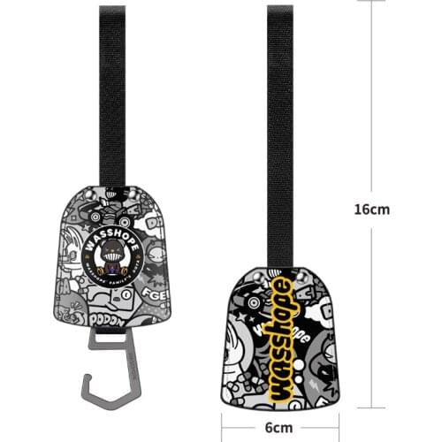 2021 June new Car seat back hook Car cartoon small hook Invisible front seat hook