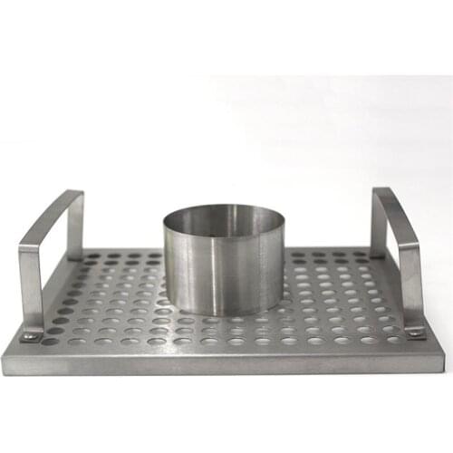 8.78inch Turkey Roasting Rack for Grill Smoker Stainless Steel Beer Can Chicken Holder Roaster Grill Rack Barbecue Grill Basket