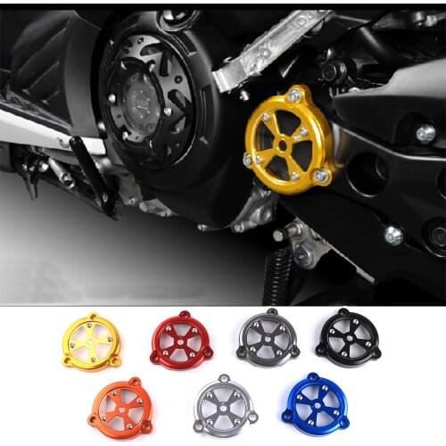 Motorcycle Accessories CNA Aluminum Engine Stator Protective Cover Set Decoration For Yamaha TMAX530 TMAX 530 T-MAX530 2012-2015