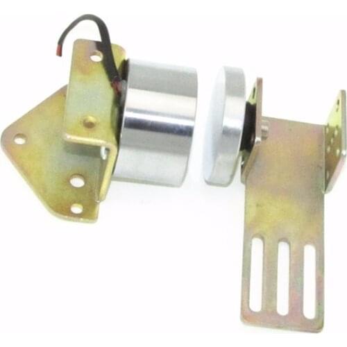 Automatic sliding door gate Access Control Single Door 12V Electric Magnetic Electromagnetic Lock 70KG Holding Force