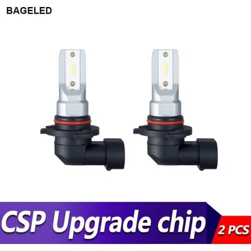 BAGELED H8 H9 Led H4 H7 H11 9005 HB3 9006 HB4 Car CSP LED Fog Headlight Bulbs 6000K White Auto Fog Lamp Day Running Light 12V