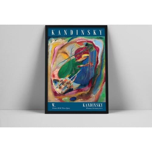 Bauhaus Modern Abstract Canvas Painting Poster New York Vintage Print Guggenheim Exhibition Living Room Home Decoration Picture