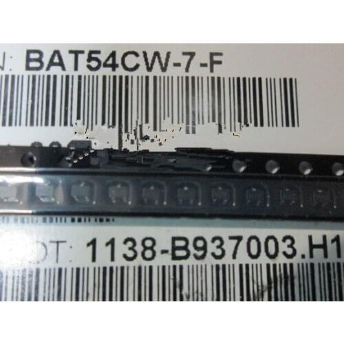 Free shipping 100% New original BAT54CW-7-F BAT54CW BAT54 SO23