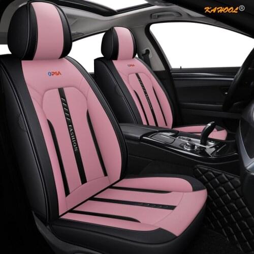 KAHOOL flax car seat covers For audi a6 4f a4 a3 a5 q3 q5 q2 lada xray mitsubishi pajero skoda octavia nissan leaf seat cover
