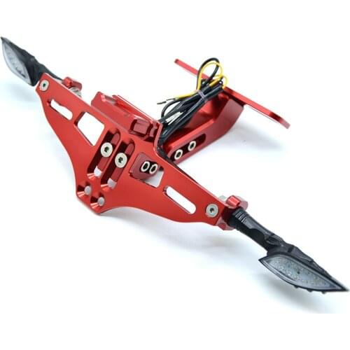 Motorcycle License Plate Bracket Holder For Ducati 996B 996S 996R 998B 998S 998R 999S 999R Hypermotard 1100 796 400 620 695