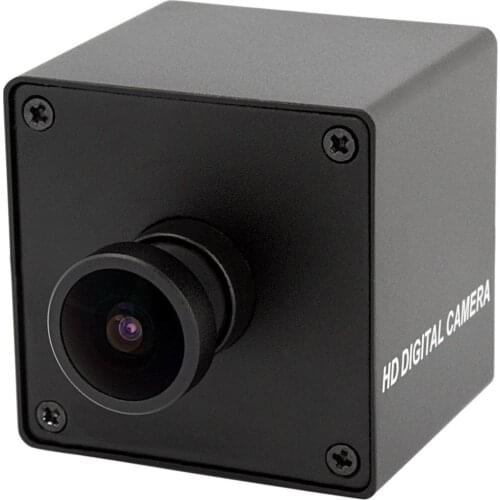 Full HD 1080P Fisheye USB Webcam High Speed 260fps 120fps 60fps OV4689 UVC Plug Play USB Camera with Mini Metal Case