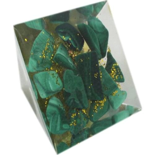 Crystal Pyramid Reiki Yoga Energy Generator Natural Gemstone Desktop Decor Jewelry Making